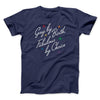 Gay By Birth Fabulous By Choice Men/Unisex T-Shirt Navy | Funny Shirt from Famous In Real Life