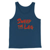 Sweep The Leg Funny Movie Men/Unisex Tank Top Dark Grey Heather | Funny Shirt from Famous In Real Life