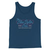 Blue Oyster Bar Funny Movie Men/Unisex Tank Top Navy | Funny Shirt from Famous In Real Life