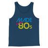 Made In The 80s Men/Unisex Tank Top Navy | Funny Shirt from Famous In Real Life