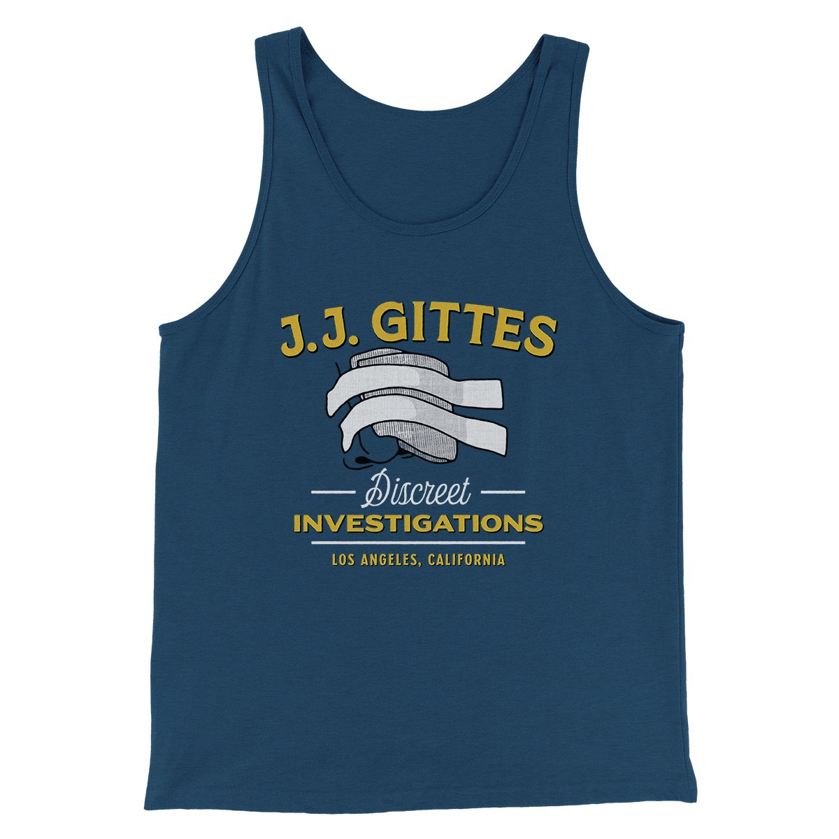 J.J. Gittes Investigation Funny Movie Men/Unisex Tank Top | Funny Shirt from Famous In Real Life