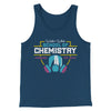 School of Chemistry Men/Unisex Tank Top Heather Navy | Funny Shirt from Famous In Real Life
