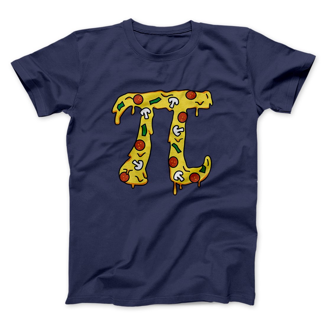 Pizza Pi Men/Unisex T-Shirt | Funny Shirt from Famous In Real Life