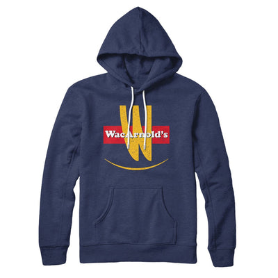 WacArnold's Hoodie Navy | Funny Shirt from Famous In Real Life