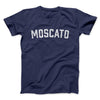 Moscato Men/Unisex T-Shirt Navy | Funny Shirt from Famous In Real Life