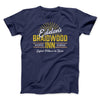 Edelen's Braidwood Inn Funny Movie Men/Unisex T-Shirt Navy | Funny Shirt from Famous In Real Life