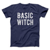 Basic Witch Men/Unisex T-Shirt Navy | Funny Shirt from Famous In Real Life