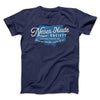 Never Nude Society Men/Unisex T-Shirt Navy | Funny Shirt from Famous In Real Life