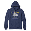 J.J. Gittes Investigation Hoodie Navy | Funny Shirt from Famous In Real Life