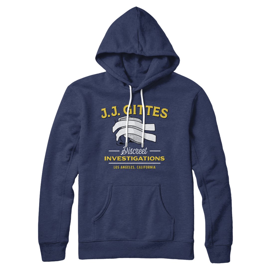 J.J. Gittes Investigation Hoodie | Funny Shirt from Famous In Real Life