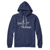 Suck it Trebek Hoodie Navy | Funny Shirt from Famous In Real Life