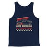 Darnell's Auto Wrecking Funny Movie Men/Unisex Tank Top Navy | Funny Shirt from Famous In Real Life