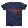 Spatula City Funny Movie Men/Unisex T-Shirt Navy | Funny Shirt from Famous In Real Life