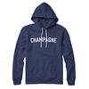 Champagne Hoodie Navy | Funny Shirt from Famous In Real Life