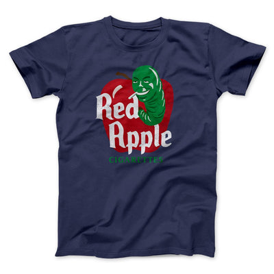 Red Apple Cigarettes Funny Movie Men/Unisex T-Shirt Navy | Funny Shirt from Famous In Real Life