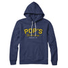 Pop's Barbershop Hoodie Navy | Funny Shirt from Famous In Real Life