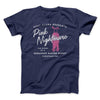 Pink Nightmare Funny Movie Men/Unisex T-Shirt Navy | Funny Shirt from Famous In Real Life