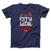 City Wok Men/Unisex T-Shirt Navy | Funny Shirt from Famous In Real Life