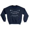 Let's Summon Demons Ugly Sweater Navy | Funny Shirt from Famous In Real Life