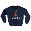 Air Santa Ugly Sweater Navy | Funny Shirt from Famous In Real Life