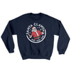 Santa Claws Ugly Sweater Navy | Funny Shirt from Famous In Real Life