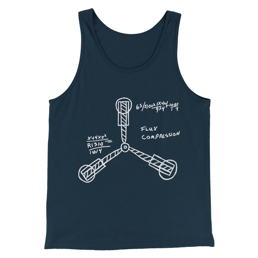 Flux Capacitor Funny Movie Men/Unisex Tank Top | Funny Shirt from Famous In Real Life