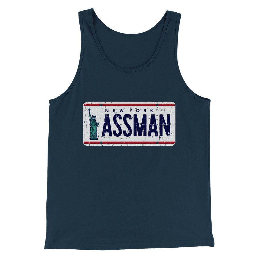 Assman Men/Unisex Tank Top | Funny Shirt from Famous In Real Life