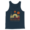 Visit Tatooine Men/Unisex Tank Top Heather Navy | Funny Shirt from Famous In Real Life