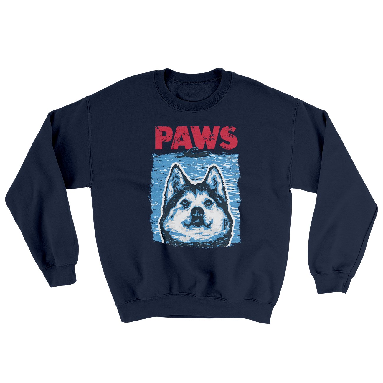 PAWS Dog Ugly Sweater | Funny Shirt from Famous In Real Life