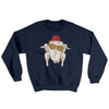Monica Turkey Head Ugly Sweater Navy | Funny Shirt from Famous In Real Life