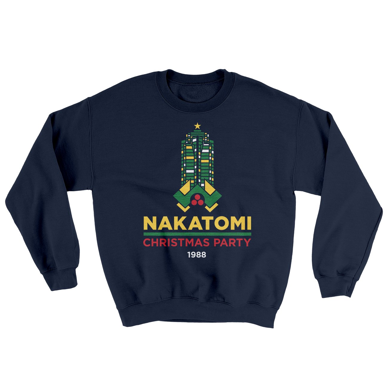 Nakatomi Plaza Christmas Party Ugly Sweater | Funny Shirt from Famous In Real Life
