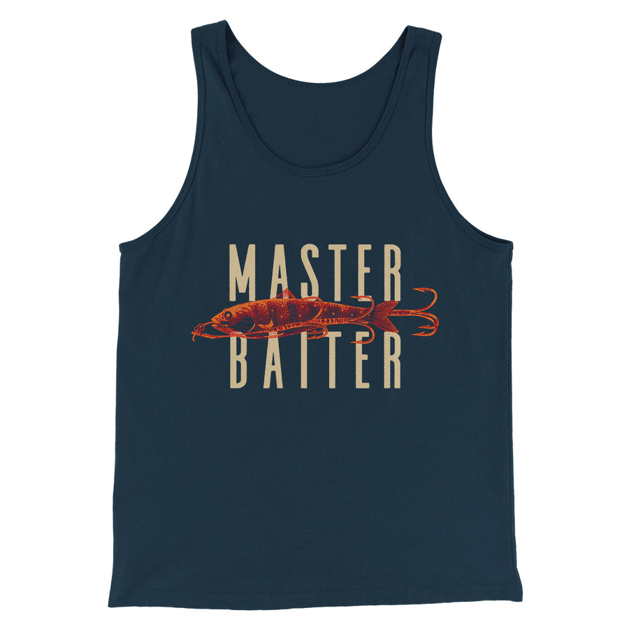 Master Baiter Men/Unisex Tank Top | Funny Shirt from Famous In Real Life