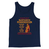 Santanico Pandemonium Funny Movie Men/Unisex Tank Top Navy | Funny Shirt from Famous In Real Life