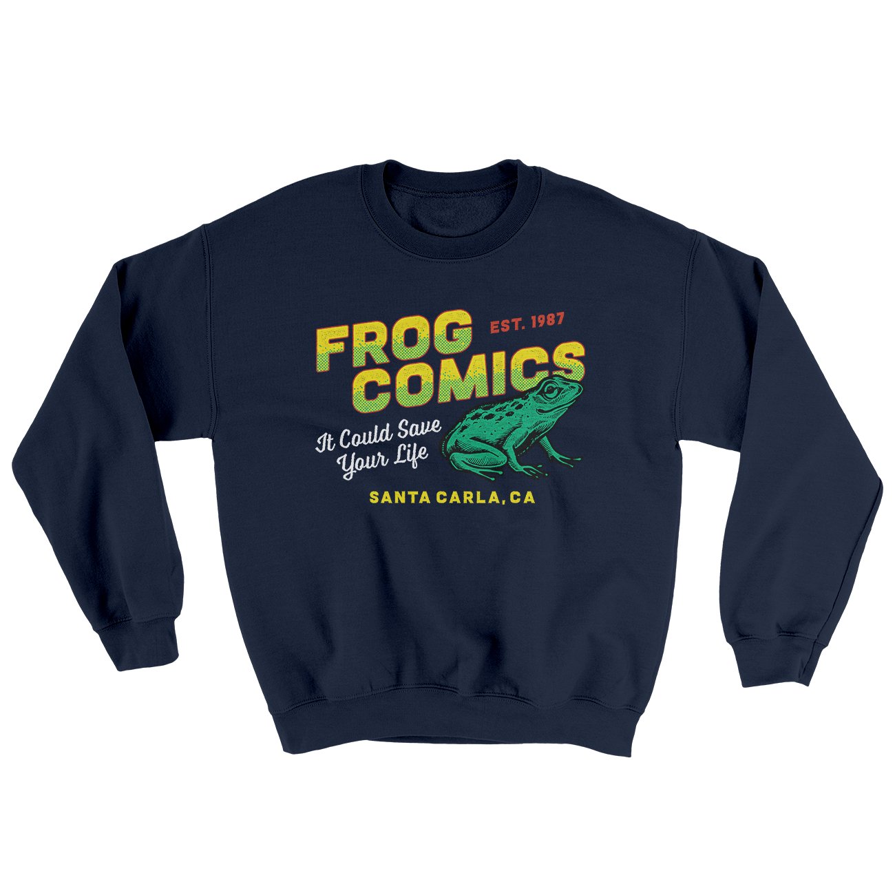 Frog Comics Ugly Sweater | Funny Shirt from Famous In Real Life