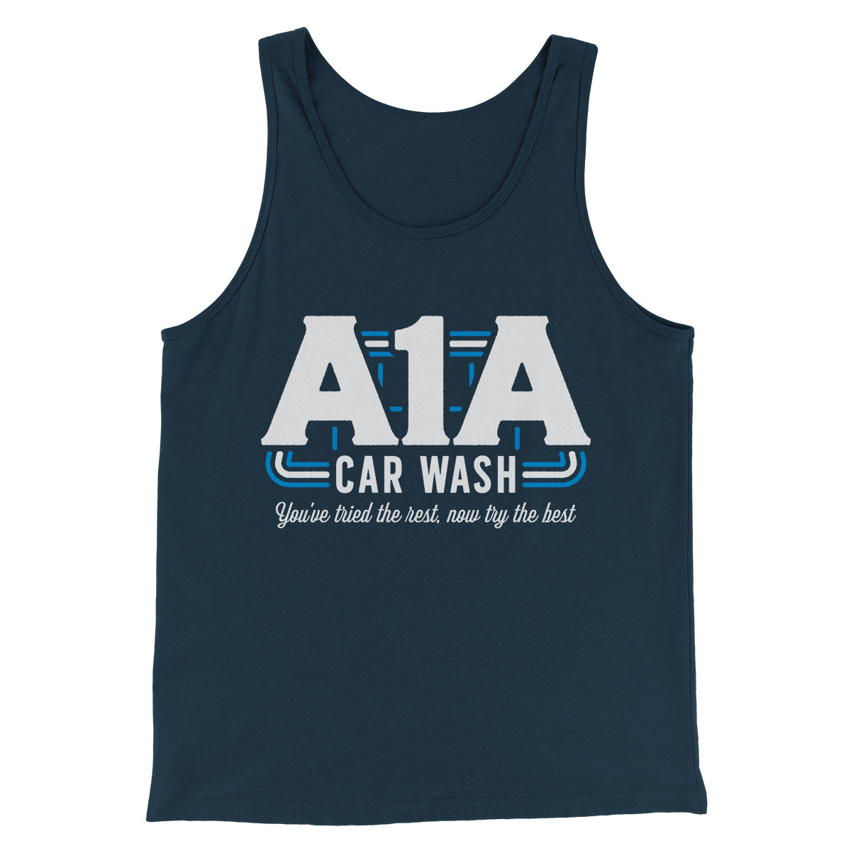 A1A Car Wash Men/Unisex Tank Top | Funny Shirt from Famous In Real Life