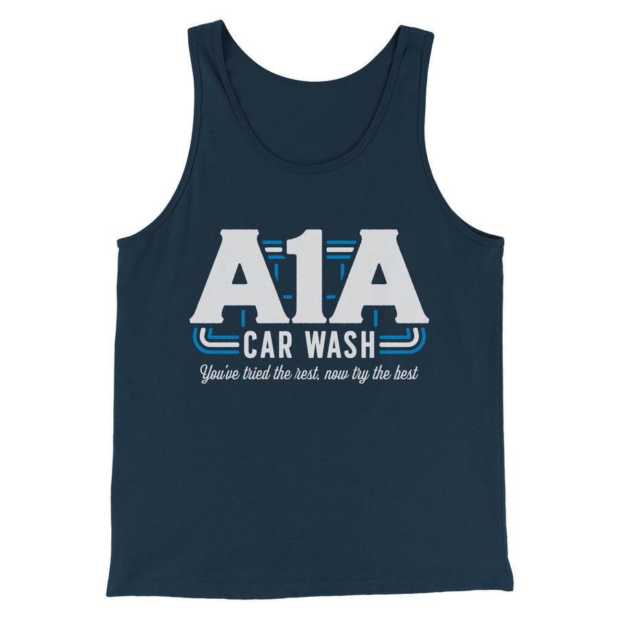 A1A Car Wash Men/Unisex Tank Top | Funny Shirt from Famous In Real Life