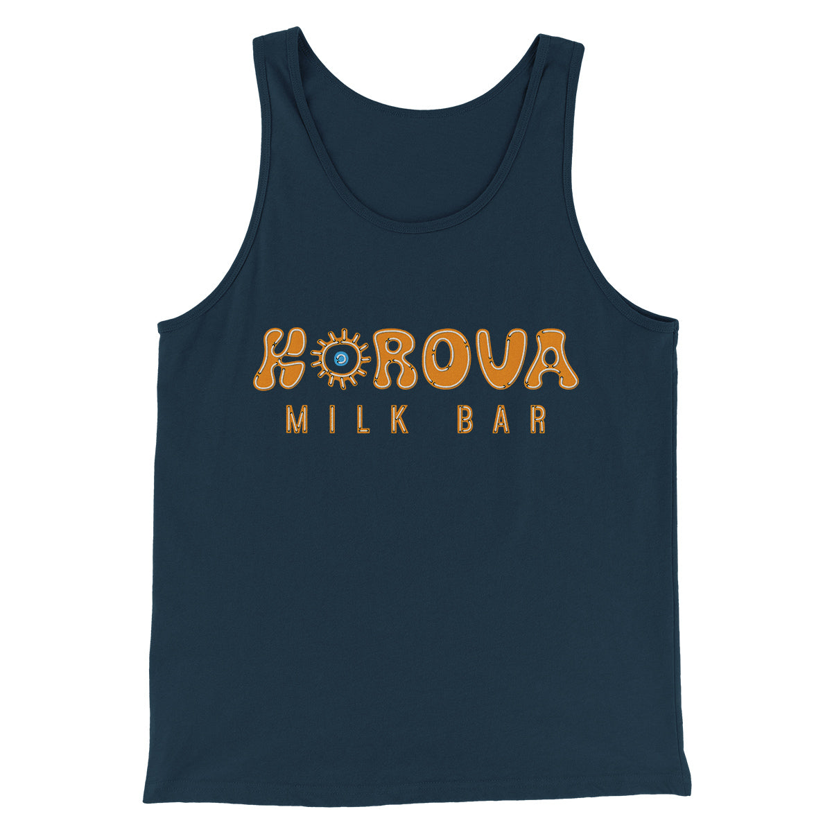 Korova Milk Bar Funny Movie Men/Unisex Tank Top | Funny Shirt from Famous In Real Life