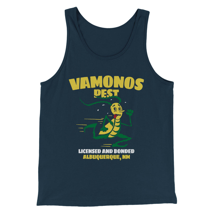 Vamonos Pest Control Men/Unisex Tank Top | Funny Shirt from Famous In Real Life