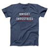 Knight Industries Men/Unisex T-Shirt Heather Midnight Navy | Funny Shirt from Famous In Real Life