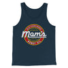 Mom's Old Fashioned Robot Oil Men/Unisex Tank Top Heather Navy | Funny Shirt from Famous In Real Life