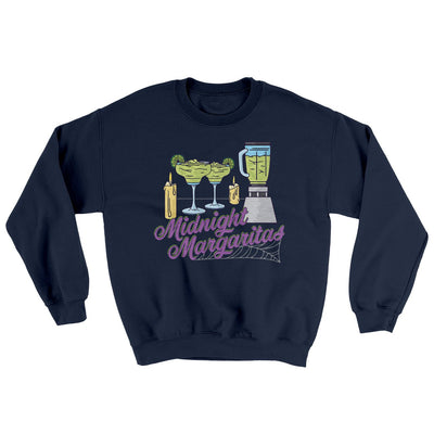 Midnight Margaritas Ugly Sweater Navy | Funny Shirt from Famous In Real Life