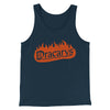 Dracarys Men/Unisex Tank Top Heather Navy | Funny Shirt from Famous In Real Life