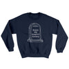 Delete My Browser History Ugly Sweater Navy | Funny Shirt from Famous In Real Life