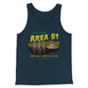 Let's Storm Area 51 Funny Men/Unisex Tank Top Heather Navy | Funny Shirt from Famous In Real Life