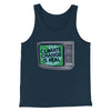 PSA: Climate Change is Real Men/Unisex Tank Top Heather Navy | Funny Shirt from Famous In Real Life
