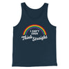 I Can't Even Think Straight Men/Unisex Tank Top Heather Navy | Funny Shirt from Famous In Real Life