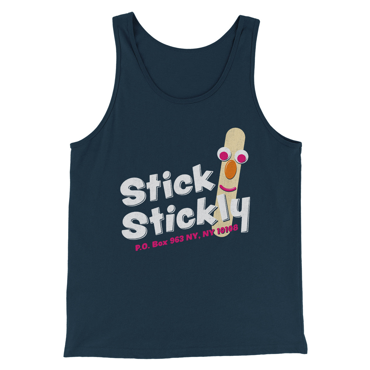 Stick Stickly Men/Unisex Tank Top | Funny Shirt from Famous In Real Life