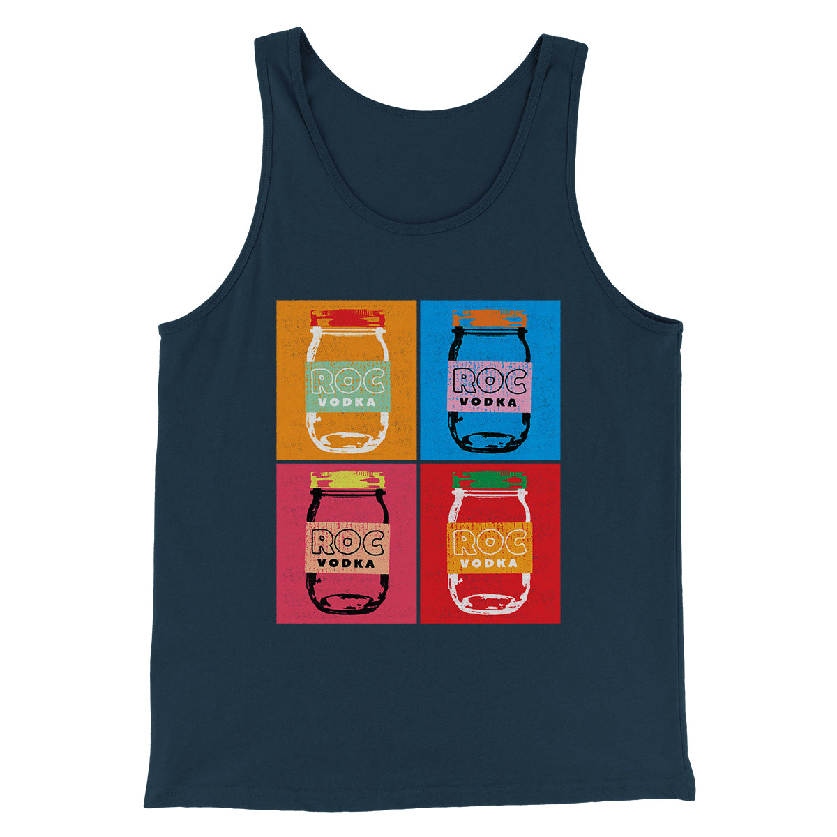 Roc Vodka Men/Unisex Tank Top | Funny Shirt from Famous In Real Life