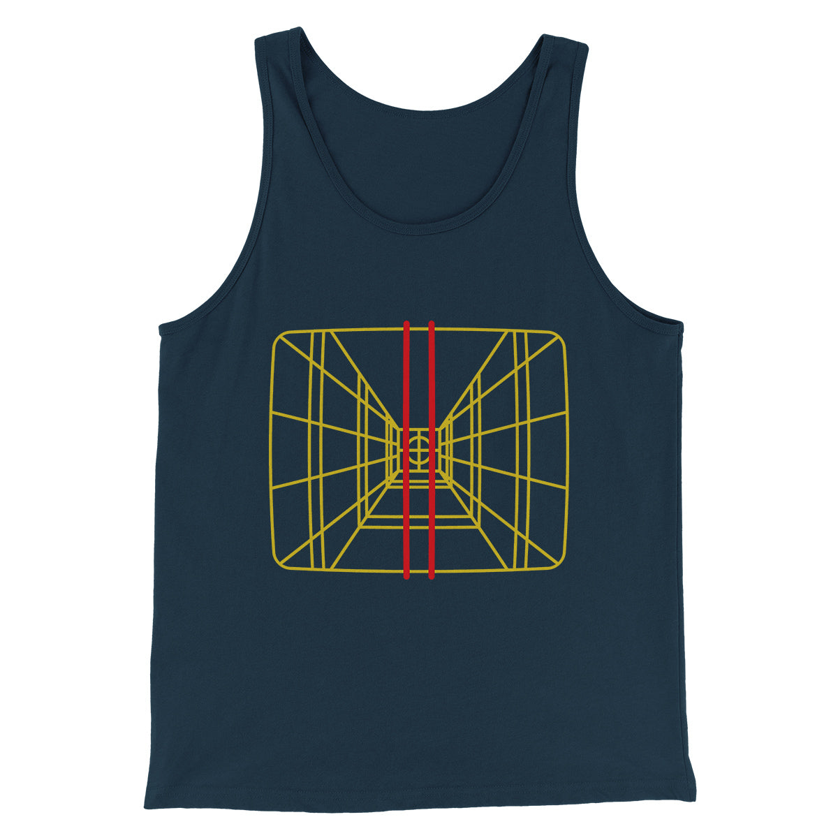Stay On Target Funny Movie Men/Unisex Tank Top | Funny Shirt from Famous In Real Life
