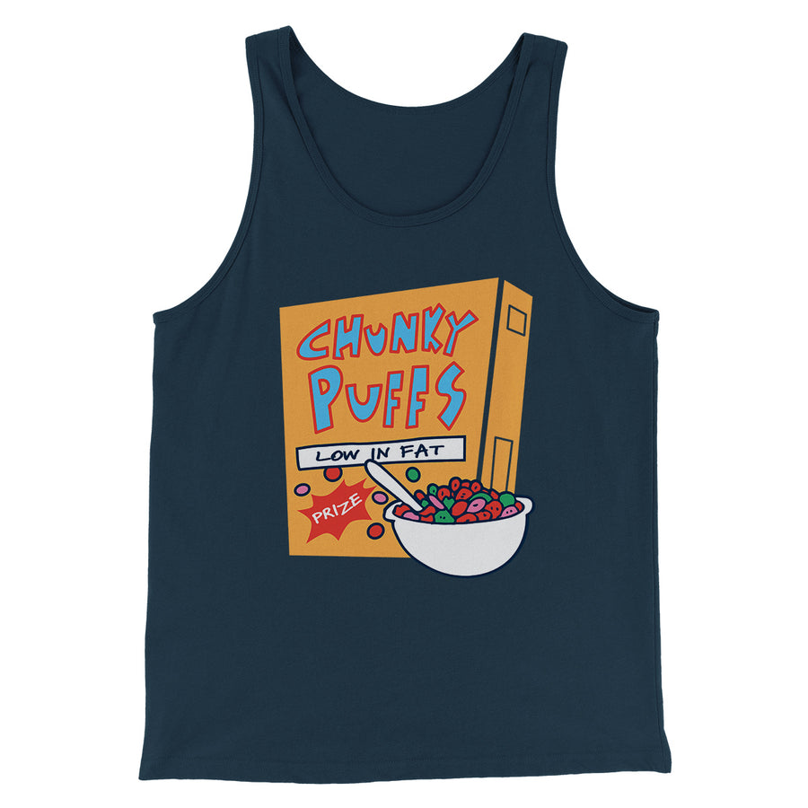 Chunky Puffs Cereal Men/Unisex Tank Top | Funny Shirt from Famous In Real Life